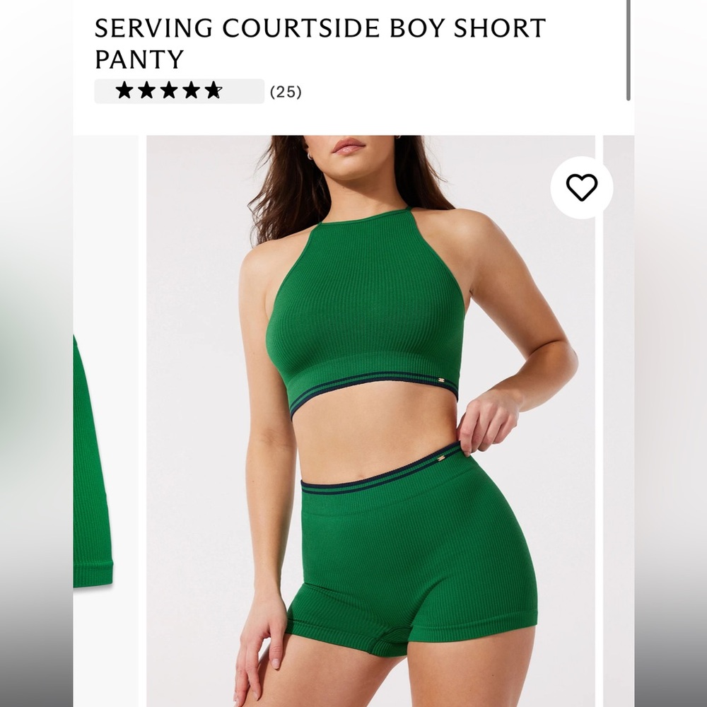 Savage Fenty SERVING COURTSIDE BOY SHORT PANTY NWT